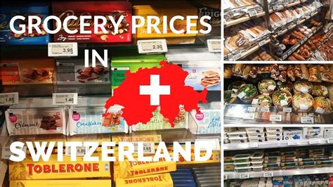 🇨🇭 🛒 Food Prices in Switzerland | Cost of Living in Switzerland ...