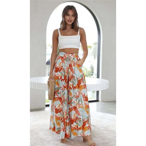 Купить Летние женские брюки 2024, повседневные широкие свободные ...