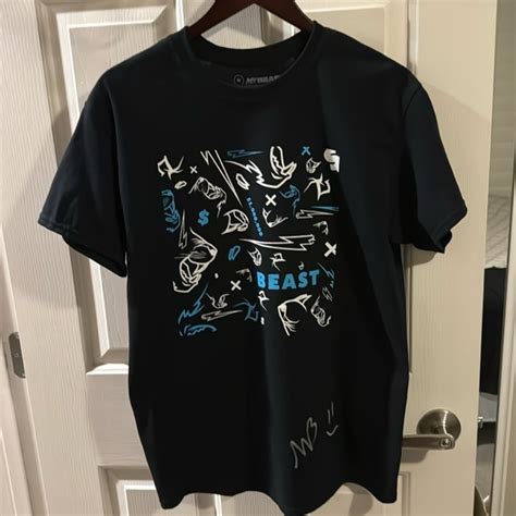 Shirts Mr Beast Signed T Shirt Poshmark