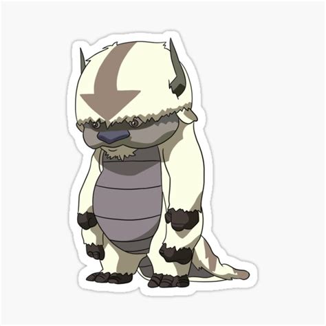 Standing Appa— Avatar The Last Airbender Sticker For Sale By