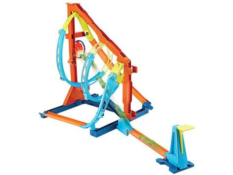 Pista Hot Wheels Kit De Giros Sem Limite Mattel Pistas Magazine Luiza