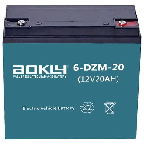 Aokly 6DZM20 Bateria AGM VRLA 12V 20Ah C20 Emetrica