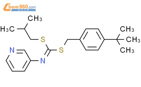51308 55 5 S 4 1 1 二甲基乙基 苯基 甲基 S 2 甲基丙基 3 吡啶基二硫代甲亚氨酸酯CAS号 51308 55