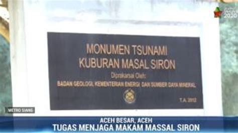 Kisah Penjaga Makam Korban Tsunami Aceh Video Dailymotion