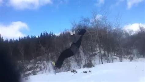 Guy Loses Skis While Performing Ramp Trick Jukin Licensing