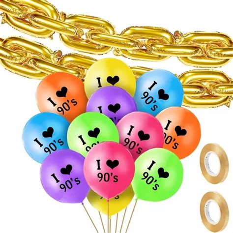 Juego De Globos Tem Ticos Para Fiestas De Los A Os Inclu Cuotas