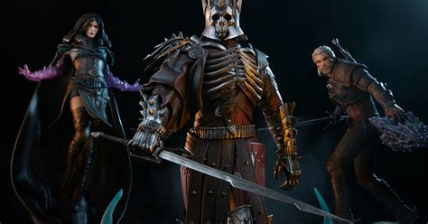 The Witcher 3 Wild Hunt Eredin Comes To Life With Sideshow