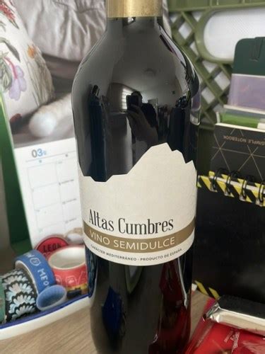 Isidro Milagro Altas Cumbres Semidulce Vivino Us