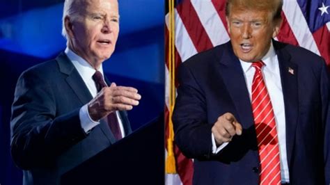 Biden Und Trump Treten In Zwei Tv Duellen Gegeneinander An Stern De