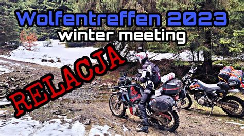 Zimowy Zlot Motocyklowy Wolfentreffen Winter Meeting Relacja