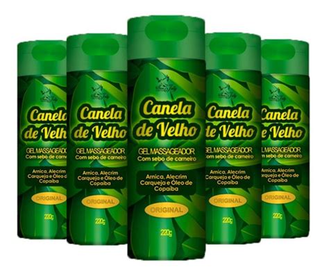 Gel Massageador Canela De Velho San Jully Revenda 12 Unids