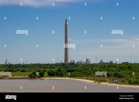 San Jacinto Monument Stock Photo Alamy