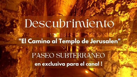 Descubrimiento En Israel El Puente Que Conducir Al Tercer Templo