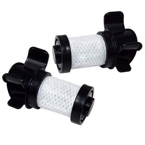 Hqrp 2 Pack Pre Motor Filter Frame For Shark Ionflex Duoclean If200 If250 Ic205 Series Cordless