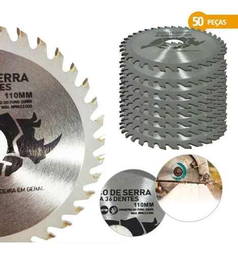 Kit Discos De Serra Circular Mm Para Madeira Dentes Entrega