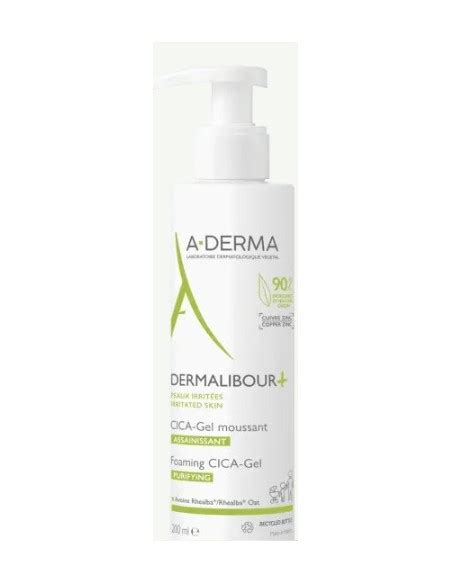 A Derma Dermalibour Cica Gel Moussant 200 Ml