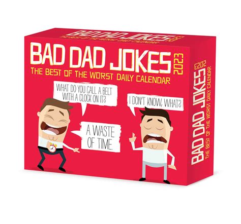 Bad Dad Jokes 2023 Box Calendar by Willow Creek Press | Goodreads