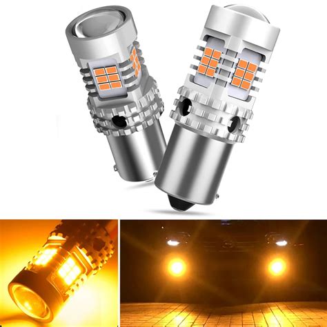 AUXITO 2x Canbus 1156 BA15S P21W LED BAU15S PY21W Lamp Auto Led Bulbs