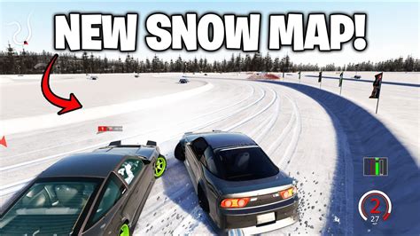 This New Assetto Map Has Me Drifting In Snow Youtube