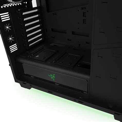 Nzxt H440 Special Razer Edition Mid Tower Computer Chassis Side