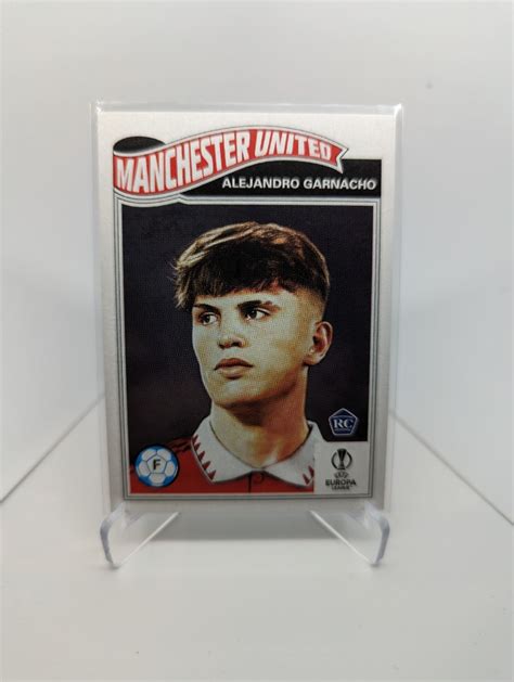 Alejandro Garnacho Topps Ucc Living Set Rc Manchester United