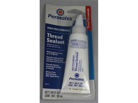 Permatex High Performance Thread Sealant 50 Ml TJ RACING INC