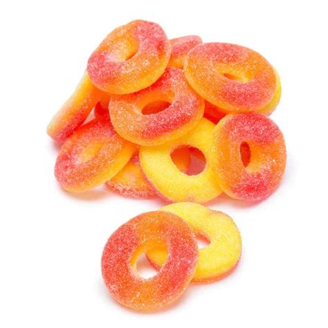 Lolliland Peach Rings Gluten Free Kg Sweetsworld Chocolate Shop