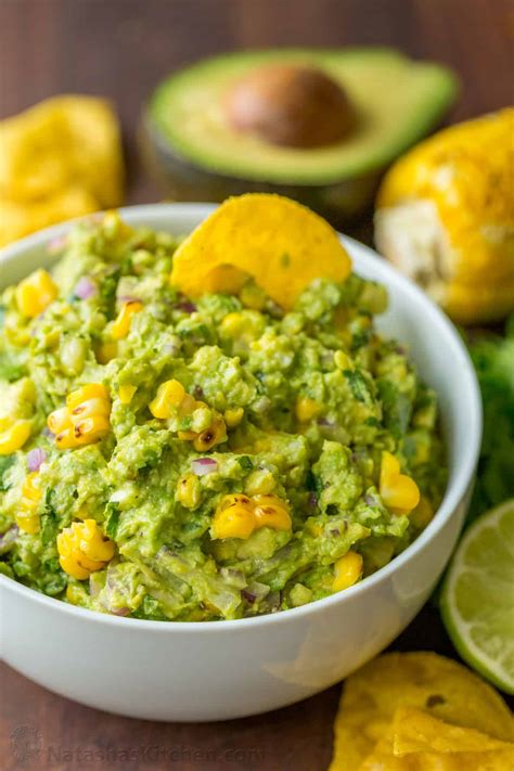 Corn Guacamole Recipe Natashaskitchen