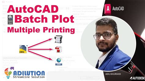 Autocad Batch Plot Multiple Printing Youtube