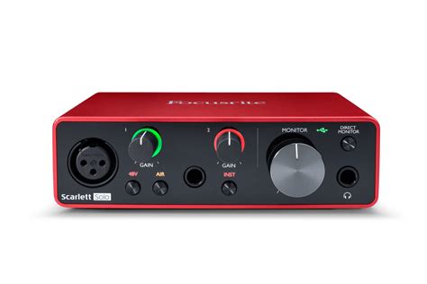 Focusrite Scarlett Solo Rd Gen Usb Audio Interface The Guitarist