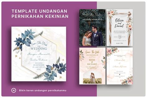 10 Template Undangan Pernikahan Hits Kekinian Siap Edit Templateid