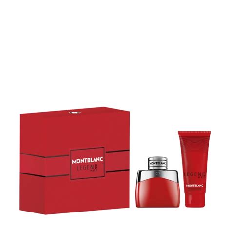 Montblanc Legend Red EDP 50ml Gift Set - thefragrancecounter.co.uk