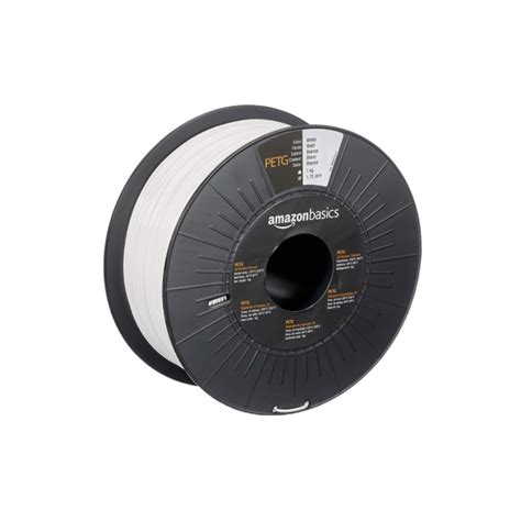 Filament PETG Pour Imprimante 3D 1 75 Mm BLANC Bobine 1 Kg