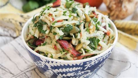 APPLE & CELERIAC SALAD Recipe | Salad Recipes in English