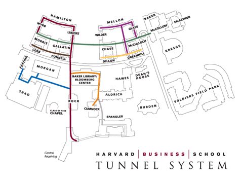 Harvard Business School Campus Map