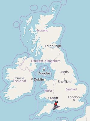 Sidmouth Map Great Britain Latitude & Longitude: Free England Maps