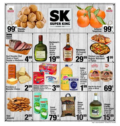 Super King Market Ad Circular Rabato