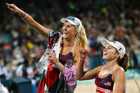 All About Olympic Beach Volleyballs Taryn Kloth Kristen Nuss Nbc