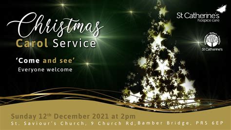 Cancelled St Catherines Christmas Carol Service St Catherines Hospice