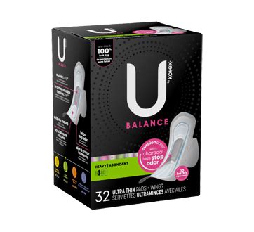 Balance Ultra Thin Pads With Wings Heavy Flow Units U By Kotex