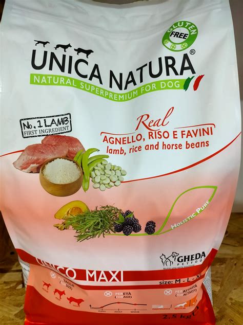 Unica Natura Agnello,Riso e Favini-UNICO MINI 2,5kg – Sicilia Info
