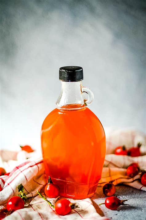 Homemade Rosehip Syrup Recipe - Larder Love