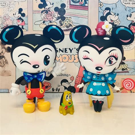 Celebrate Your Love For Mickey And Minnie With These Adorable Figures By Miss Mindy