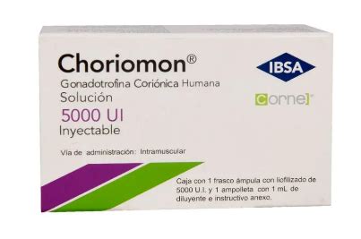 Choriomon 5000 Ui Solución Inyectable Frasco Ámpula Nuestra atención