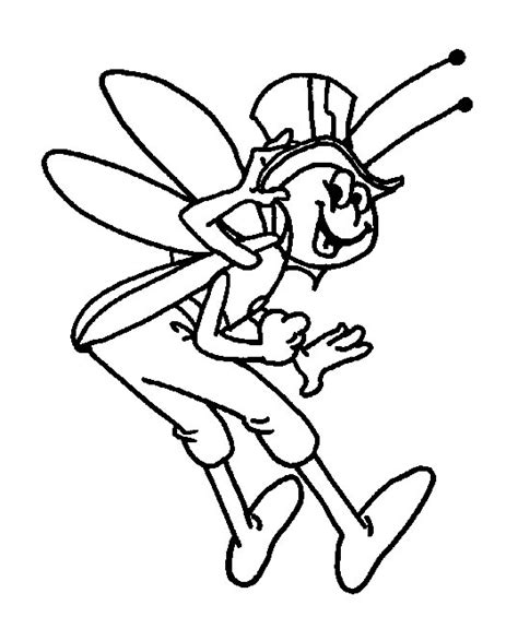 Maya the bee Coloring Pages - Coloringpages1001.com