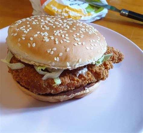 Mcspicy Chicken Burger Mcdonalds Burger Review