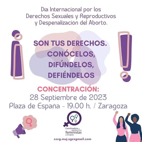 Exigimos Garantizar Los Derechos Sexuales Y Reproductivos De Las Mujeres Y Cumplir La Ley De