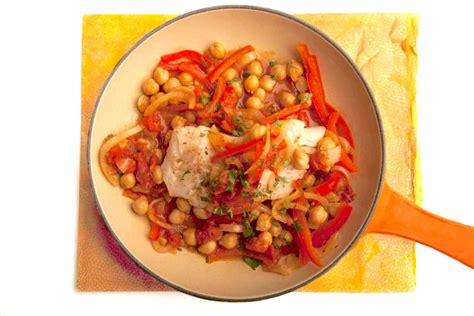 Spanish-Style Cod With Chickpeas & Peppers | Cook for Your Life