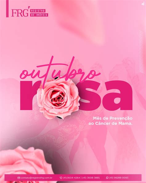 Outubro Rosa Registro De Imóveis Fazenda Rio Grande