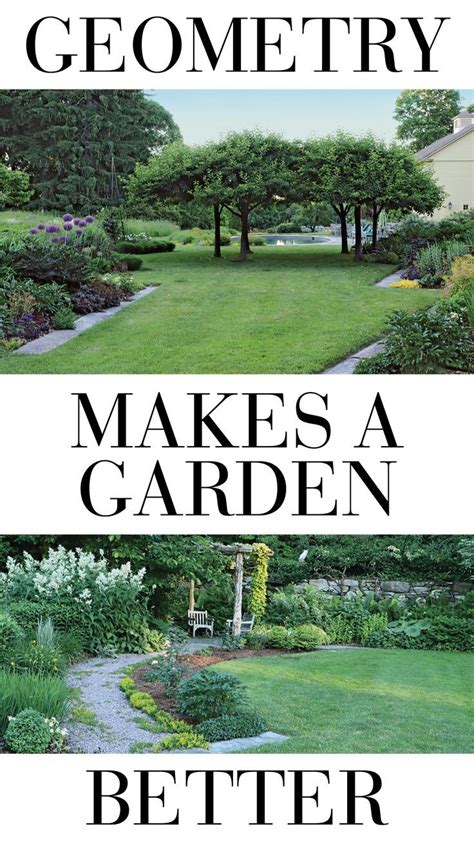 Use Geometry To Create A Beautiful Garden Plan Finegardening In